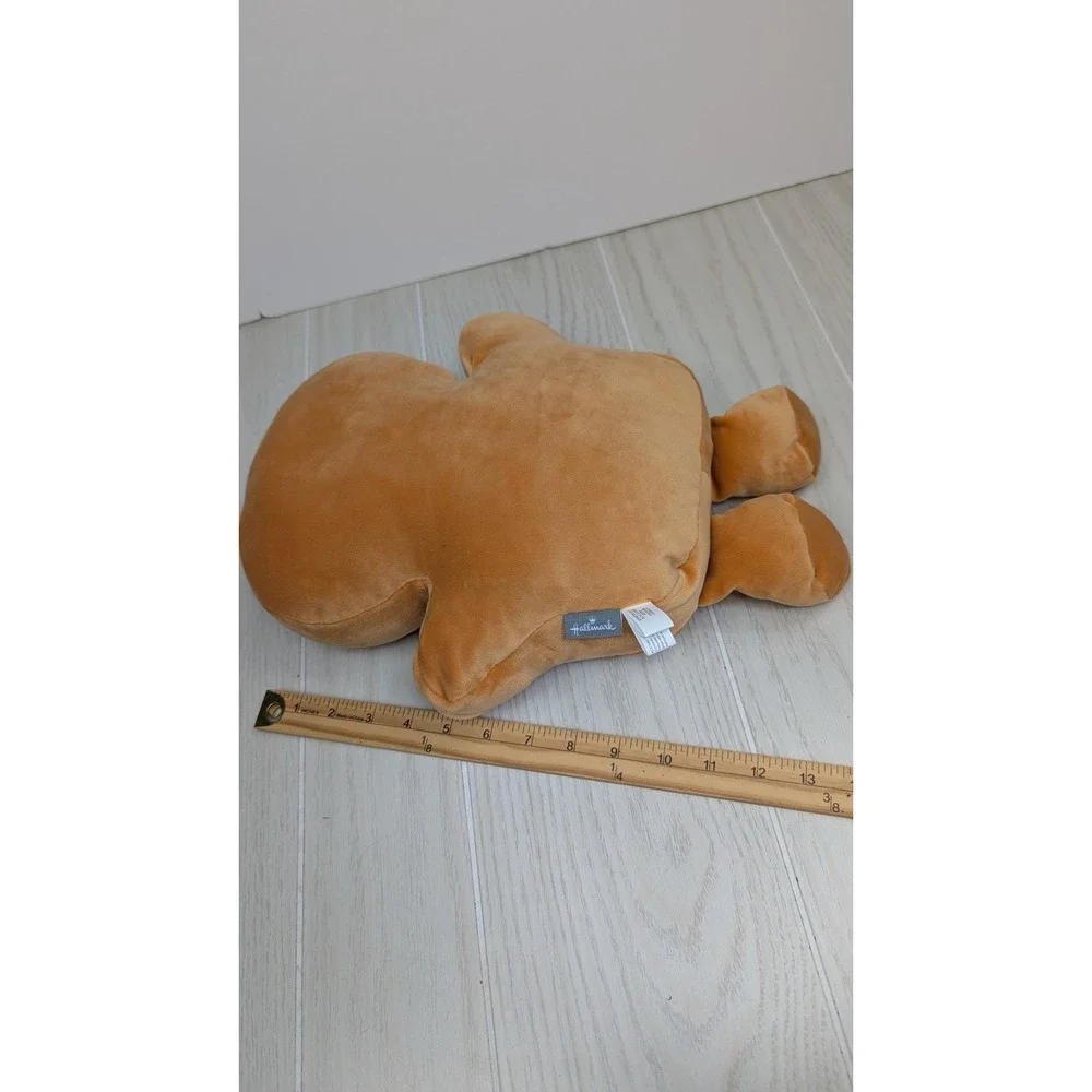 Hallmark Better Together Gingerbread Man ONLY Plush Tan Holiday Pillow Decor